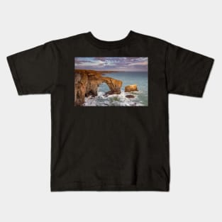 The Green Bridge, Pembrokeshire Kids T-Shirt